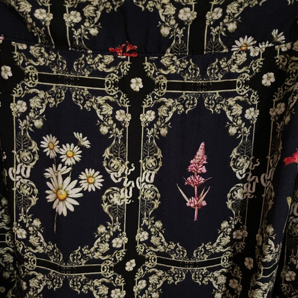 Agua Bendita X Target Dainty Floral Tile Print Mini Dress Size 1X - Picture 4 of 7